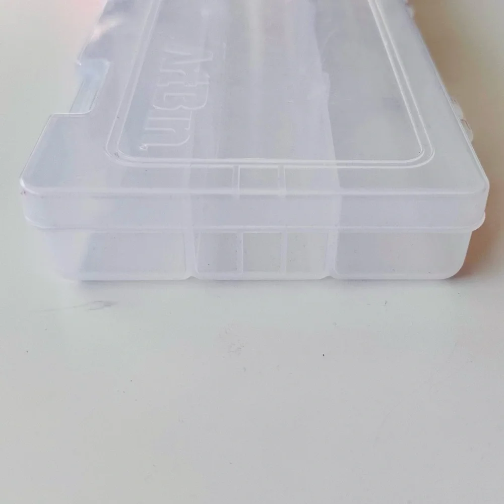 ARTBIN Arts & Crafts Bin Clear Plastic Storage Organizer w Secure Latch 12.5”